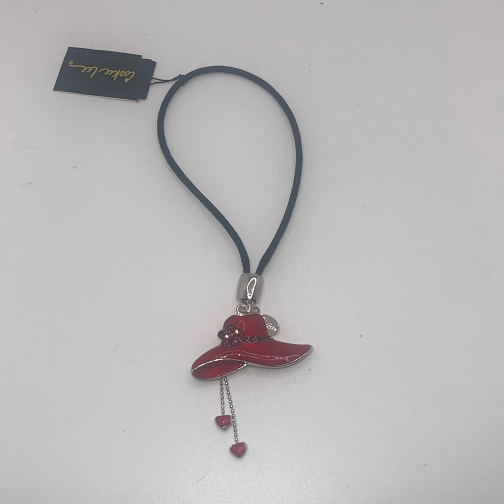 Cookie Lee Red Hat Society NWT Charm bracelet.